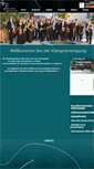 Mobile Screenshot of klangvereinigung.at